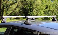 Багажник на крышу Mazda 6, Атлант, аэродинамические дуги, опора E