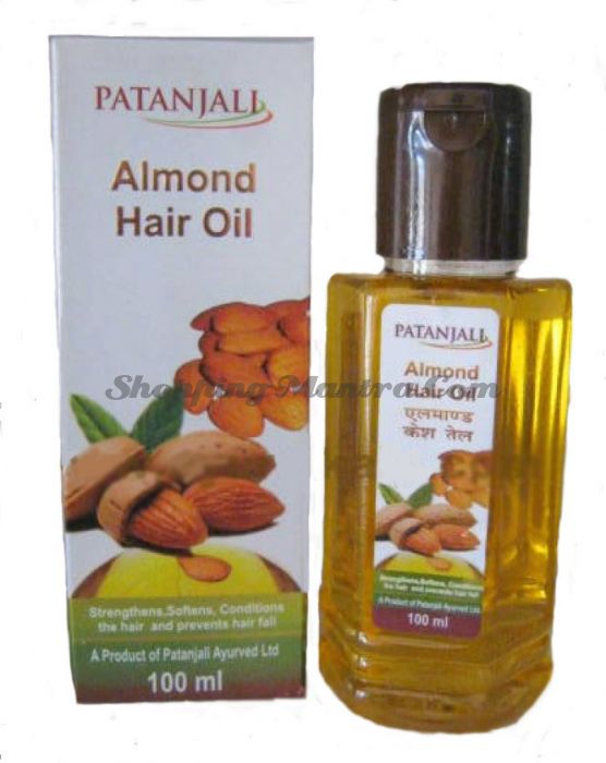 Миндальное масло для волос Патанджали Аюрведа (Divya Patanjali Almond Hair Oil)