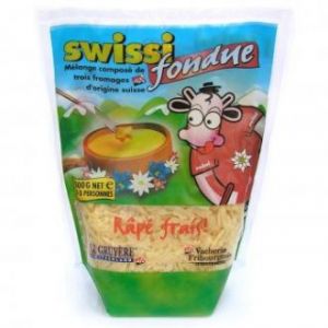 Сыр для фондю Margot Fromages Свисси  - 500 г | Сырное фондю Fondue Swissi (Швейцария)