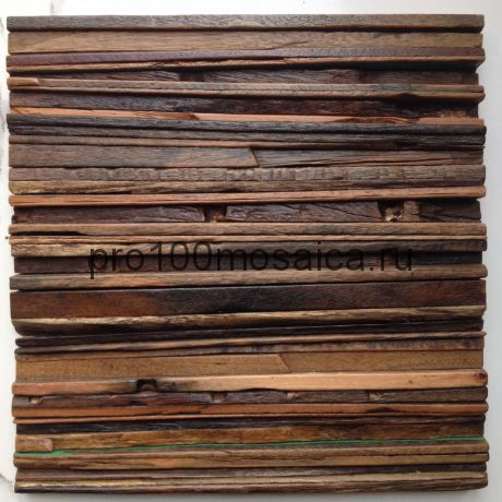MCM014 Бесшовная деревянная мозаика серия WOOD, 300*300*12 мм