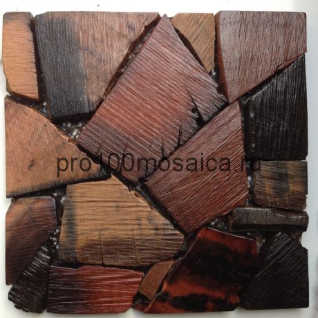 MCM017 Бесшовная деревянная мозаика серия WOOD, 300*300*27 мм