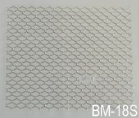 Наклейка для дизайна ногтей на клеевой основе "Серебро" BM - 18S