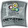 Чемпионат Европы по футболу  2012 20 злотых серебро на заказ