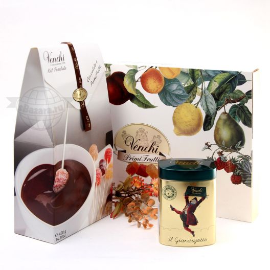 Подарочный набор шоколада и конфет Venchi Chocolate-Marmalade (Италия)