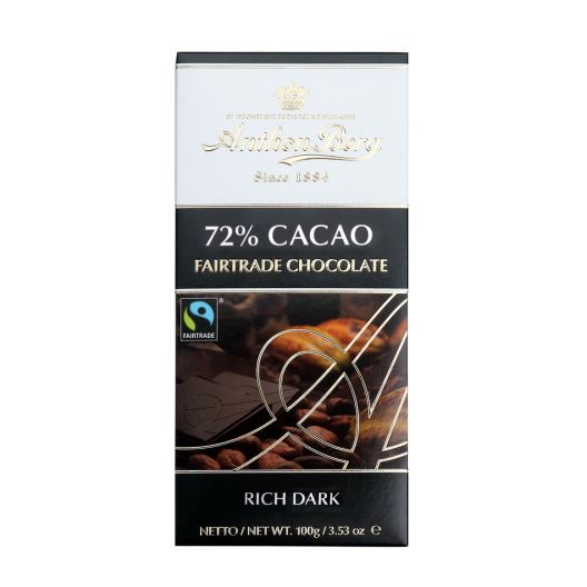 Шоколад Anthon Berg 72% какао - 100 г (Дания)