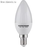 Лампы светодиодные LED - Свеча SMD 6W 3300K Е14 желтый