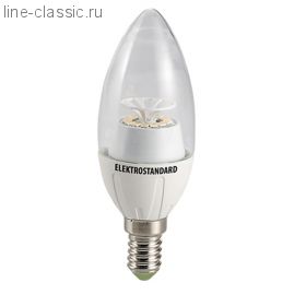 Лампы светодиодные LED - Свеча CR 12SMD 6W 3300K E14