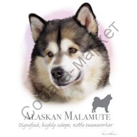 Аляскинский маламут футболка