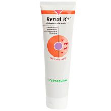 Vetoquinol Renal K+ гель, калия глюконат (142 гр.)