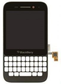 LCD (Дисплей) BlackBerry Q5 (в сборе с тачскрином) (в раме) (black) Оригинал