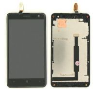 LCD (Дисплей) Nokia 625 Lumia (в сборе с тачскрином) (в раме)