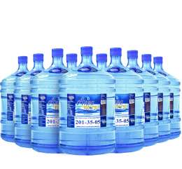 Вода "Аква чистая" 19л. (150 бутылей)