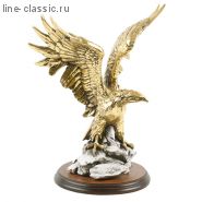 Скульптура Империя Богачо Орел большой золотой (22075 З)