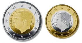 Годовой евро набор Испания  2015 UNC (8 монет)