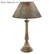 Настольная лампа Империя Богачо (СБ-9) "Колонна испанская цв." (32022 Б) Абажур "Валери"