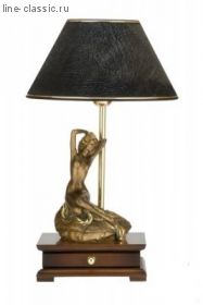 Наст.лампа с бюро. Империя Богачо (СБ-62) "Девушка на камне" (32070/1)