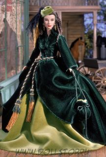 Коллекционная кукла Барби Скарлетт О’Хара на Персиковой улице, Платье из гардин - Scarlett O’Hara Doll On Peachtree Street — The Drapery Dress
