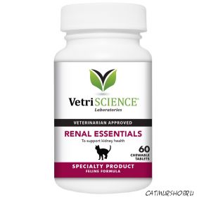 Vetri-Science Renal Essentials For Cats FISH FLAVOR (60 таблеток)