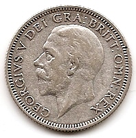 1 шиллинг Великобритания 1933