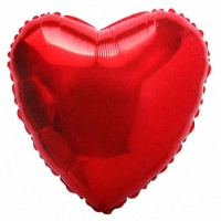 Фигура "Сердце" красный, 18", Испания