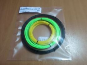 Комплект ABS-Пластика для 3D ручек Myriwell 1.75 мм, (зеленый, красный, черный)