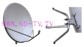 Спутниковая антенна (тарелка) "Супрал" диаметром 0,8 м. без логотипа