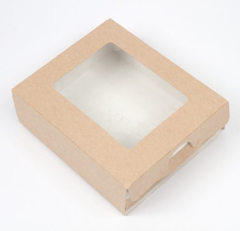 Коробка с окошком (10x8x3,5 см)