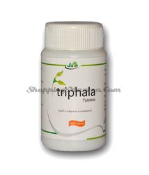 Трифала в таблетках для баланса трех дош Джайн Аюрведик (Jain Ayurvedic Triphala Tablets)