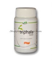 Трифала в таблетках для баланса трех дош Джайн Аюрведик (Jain Ayurvedic Triphala Tablets)