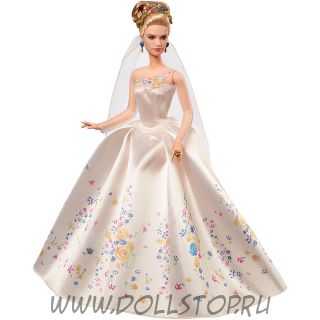 Кукла Барби Принцесса Золушка Свадьба 2015 - Disney Princess Cinderella Wedding Doll