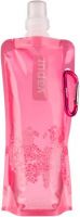 Складная мягкая бутылка 480 мл розовая