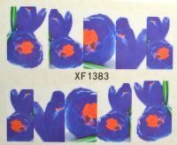 Водная наклейка для дизайна ногтей XF 1383