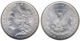 Магнитная монета Morgan Dollar (3.8 см)