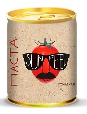 Паста томатная 140г с ключом 18-20% "SUN-FEEL"