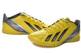 Бутсы детские зальные adidas F50 Indoor IC (желтые)