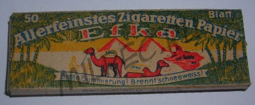 Сигаретная бумага Efka для солдат Вермахта, 40-е годы 20-го века (оригинал)