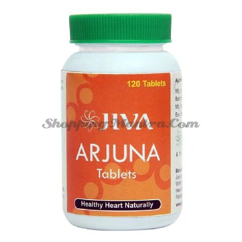 Арджуна тоник для сердца Джива Аюрведа / Jiva Ayurveda Arjuna Tablets