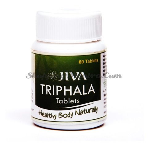 Трифала для очищения организма Джива Аюрведа / Jiva Ayurveda Triphala Tablets