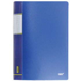 Папка с пр.вставк./40 Proff  DB40АВ-04 синяя.0,65мм