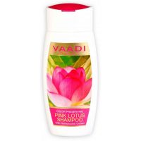 Шампунь для окрашенных волос Розовый Лотос&Мед Ваади/ Vaadi Herbals Pink Lotus Shampoo