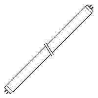 SYLVANIA BLB F18 T8 Ультрафиолетовая лампа