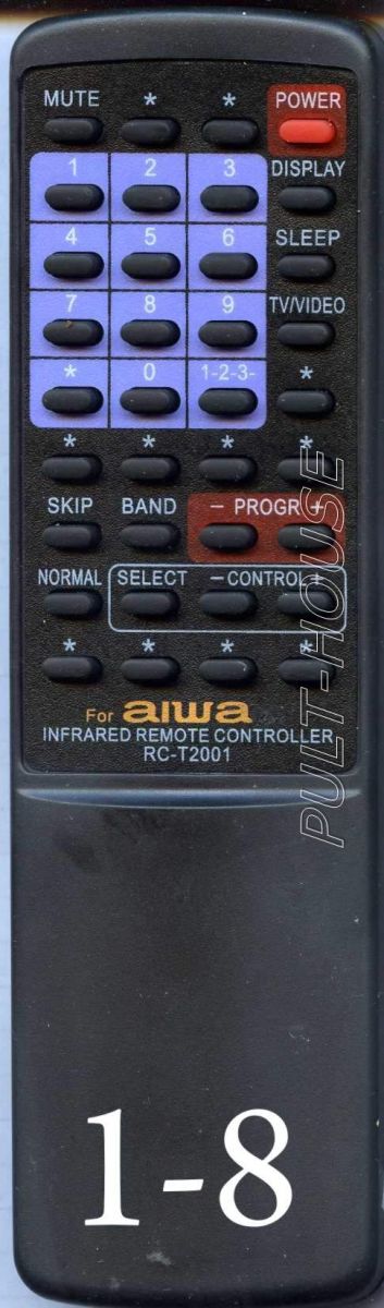 Пульт для Aiwa RC-T2000 (TV/VCR)