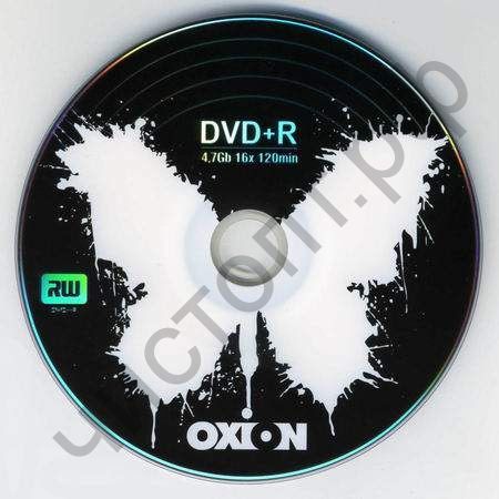 OXION DVD+R 4.7Gb  16x "FlyOff"  CB-10