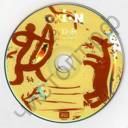 OXION DVD+R 4.7Gb  16x "Охота" в бум. конверте в пластик. коробке CB-10