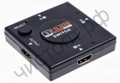 HDMI Концентратор на 3 гнезда Орбита TD-208 ver. 1.4b  разр.1920 x 1080 для подключ. в 1 гнездо до 3 устройств
