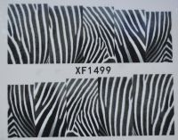 Водная наклейка для дизайна ногтей XF 1499
