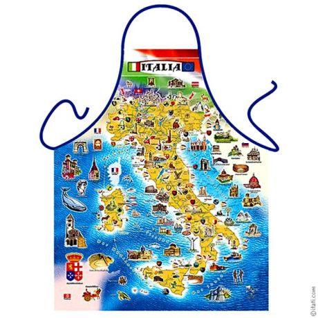 Фартук "Карта Италии"