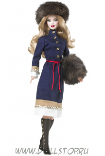 Коллекционная кукла Барби из России - Russia Barbie Doll