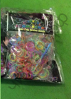 Набор резинок Rainbow Loom Bands в пакетах 600 шт. резинок ,крючок, клипсы (9)