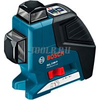 Лазерный построитель плоскостей  BOSCH GLL 2-80 P + вкладка под L-Boxx - купить в интернет-магазине www.toolb.ru цена и обзор
